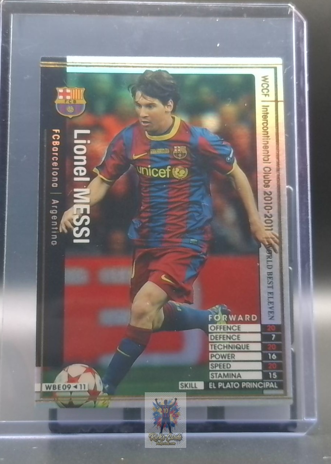 2011 Panini World Club Champion Football (WCCF) Intercontinental Clubs - World Best Eleven 19879