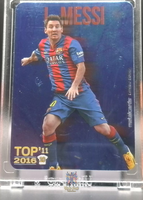 2015-16 Mundicromo Las Fichas Quiz de la Liga - Top '11 Metalcard Limited Edition