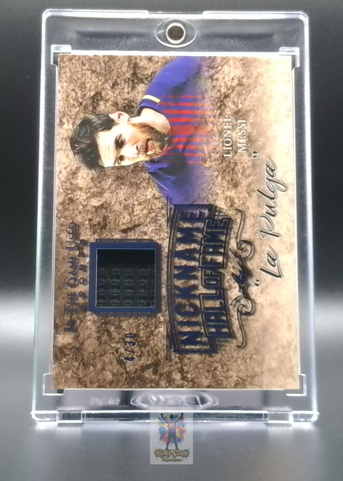 2019 Leaf In the Game Used Sports - The Nickname Hall of Fame Relics 205
