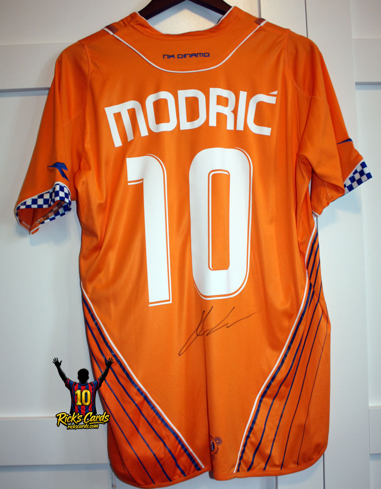 2008 Luka Modric Dinamo Zagreb Away Jersey
