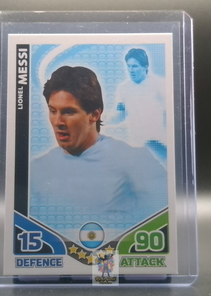 2010 Topps Match Attax South Africa World Cup Lionel Messi base card (#13).  481