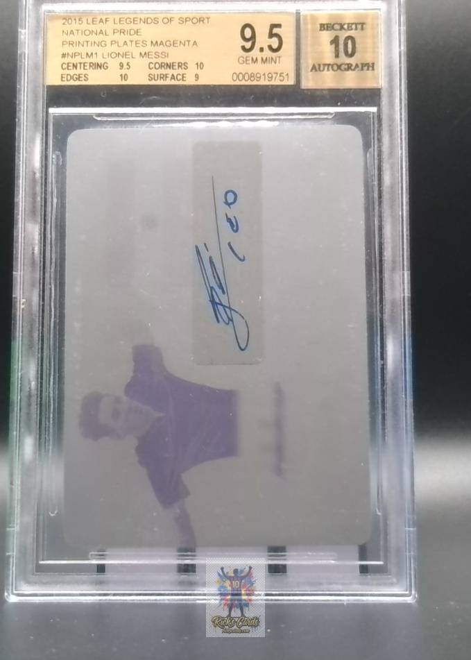 2015 Leaf Legends of Sport - National Pride Autographs 538