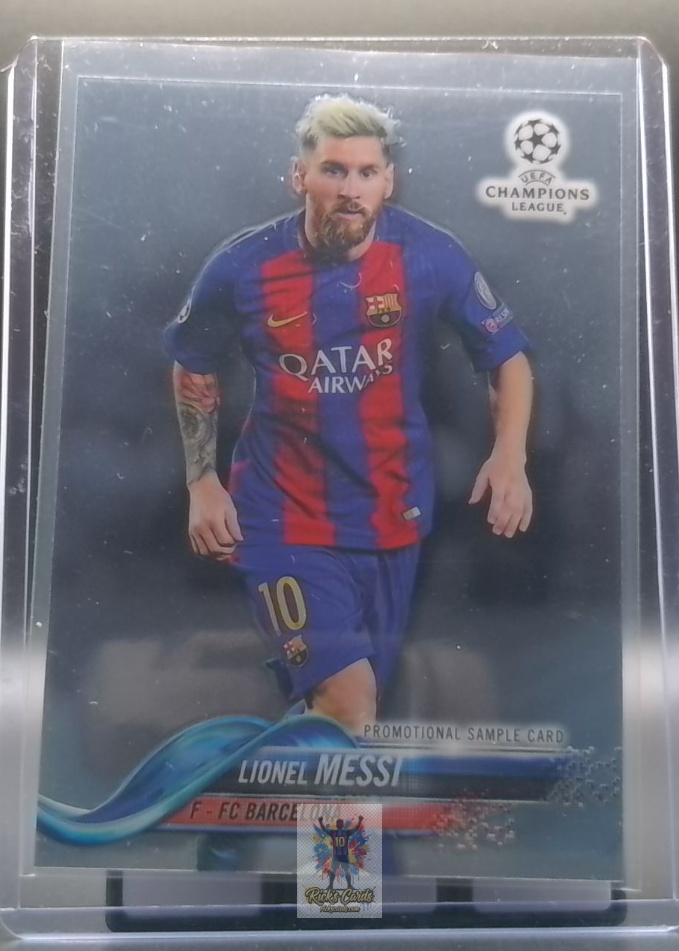 2017 Topps Chrome UEFA Champions League Promotional Sample Set 563