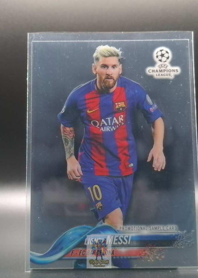 2017-18 Topps Topps Chrome UEFA Champions League Promotional Sample Set 588